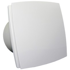 Fürdőszobai ventilátor előlappal és időzítővel, megnövelt teljesítménnyel, Ø 150 mm