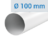 PVC csővezeték Ø 100 mm